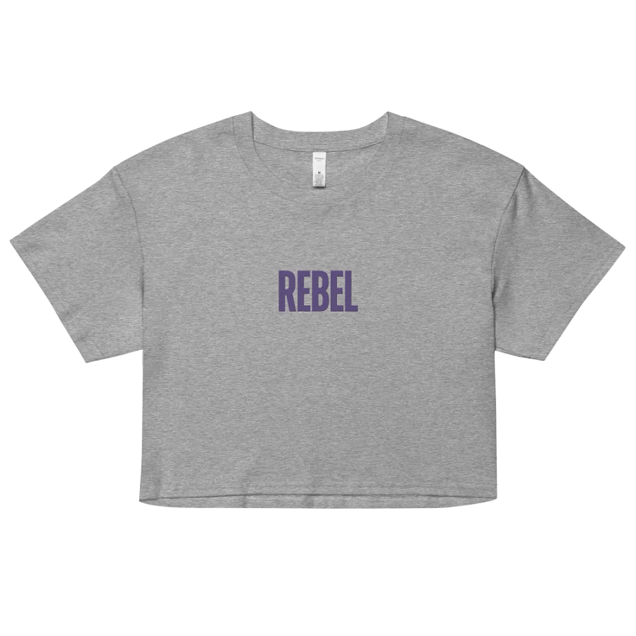 Cropped Tee Rebel embroided product image (6)