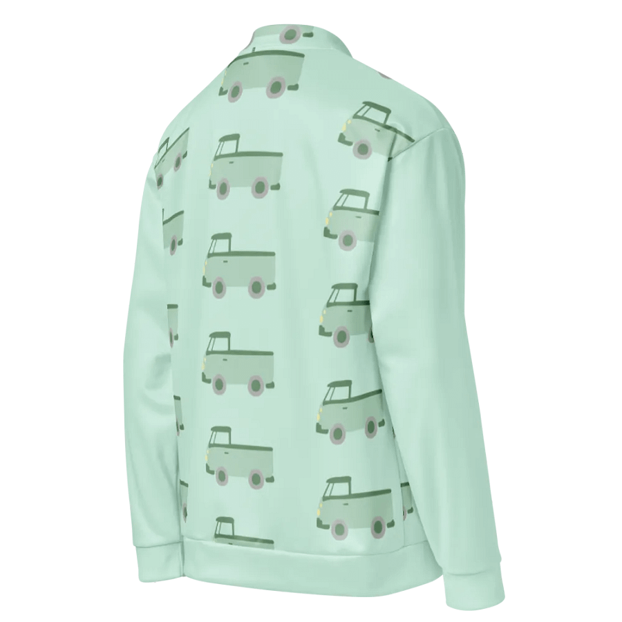 Vibrant Grid Cars All-Over Bomber Jacket product image (9)