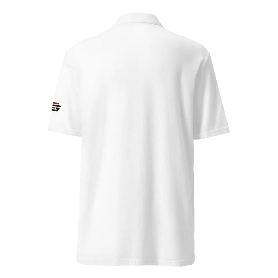 DCT Shadow Wing Polo Shirt White/Red product image (10)