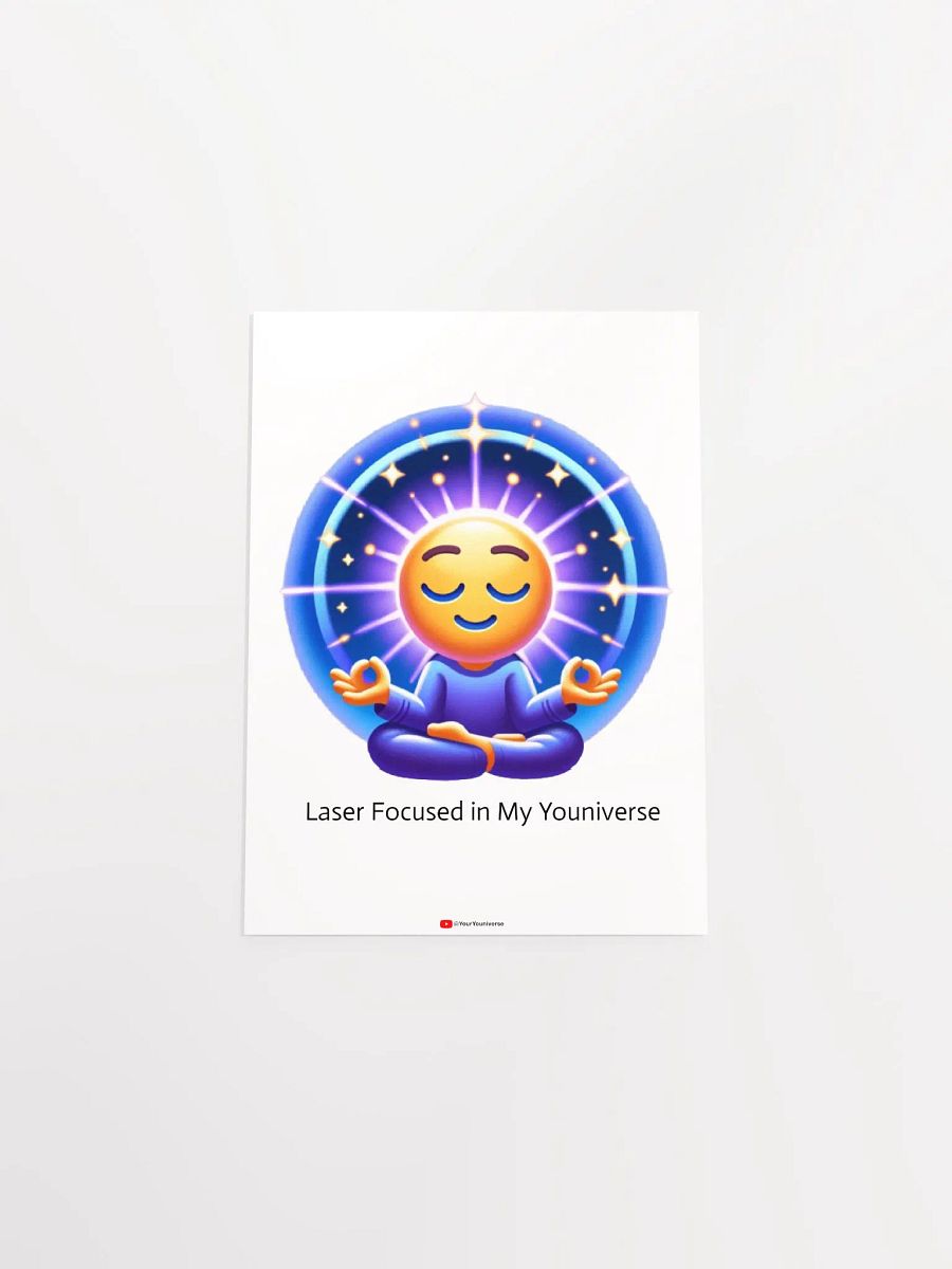 Laser Focused in My Youniverse Poster product image (25)