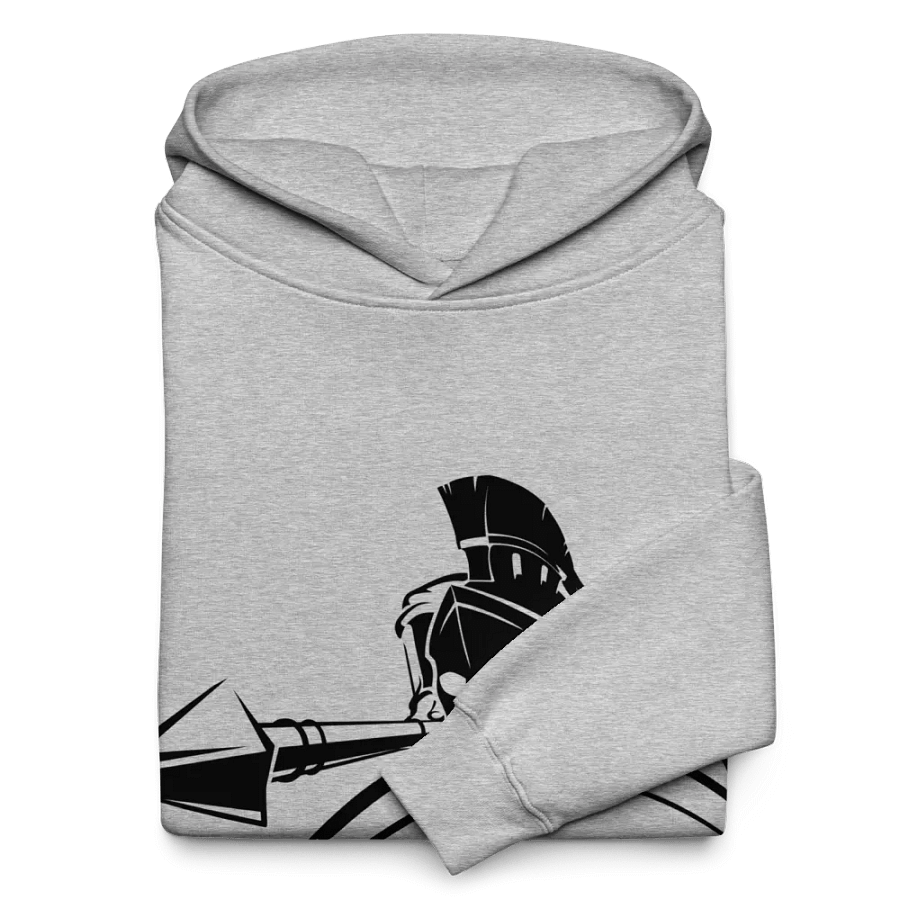 Grey Spartan Hoodie product image (10)