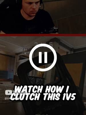 Insane 1v5 In Siege #siege #r6s #tomclancysrainbowsixsiege #videogame #tcr6s #foryoupage #fyp2 #videogaming #siegex