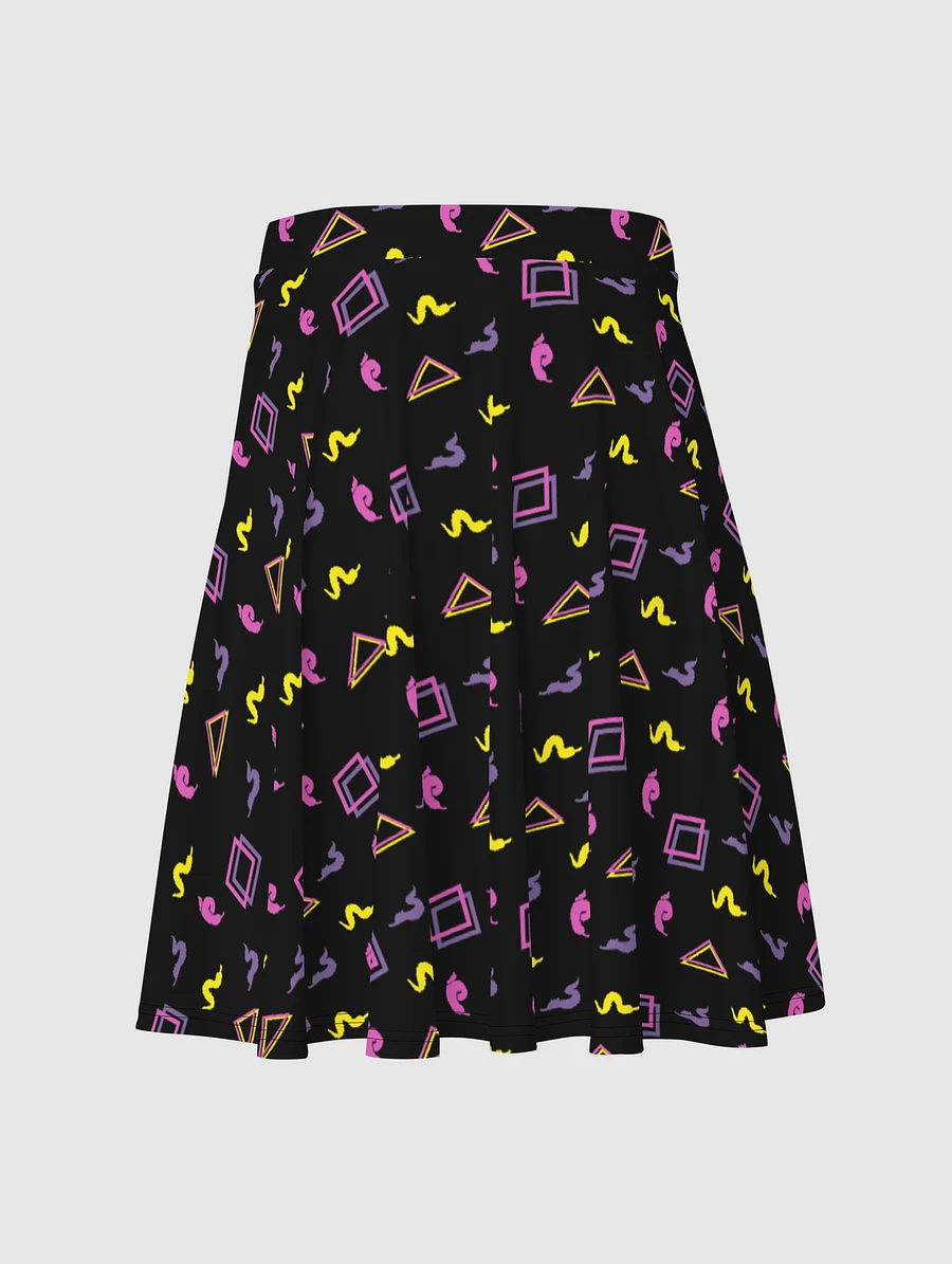 Oh Worm pattern skater skirt product image (3)