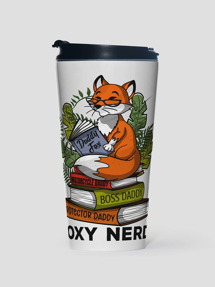 Foxy Nerd Travel Mug product image (1)