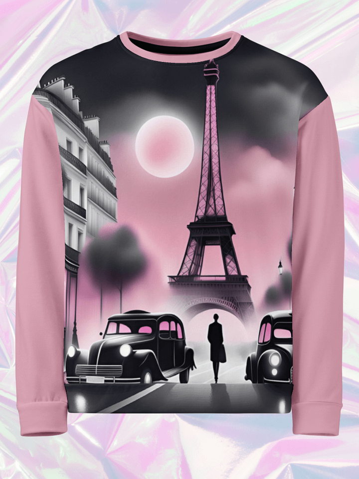 Eiffel Tower Dusk Unisex Sweatshirt product image (1)