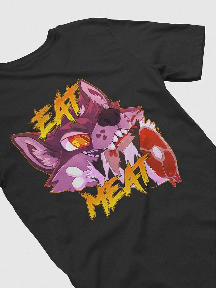 EAT MEAT | Back Printed Unisex Tee [ PRINT ON DEMAND ] product image (1)