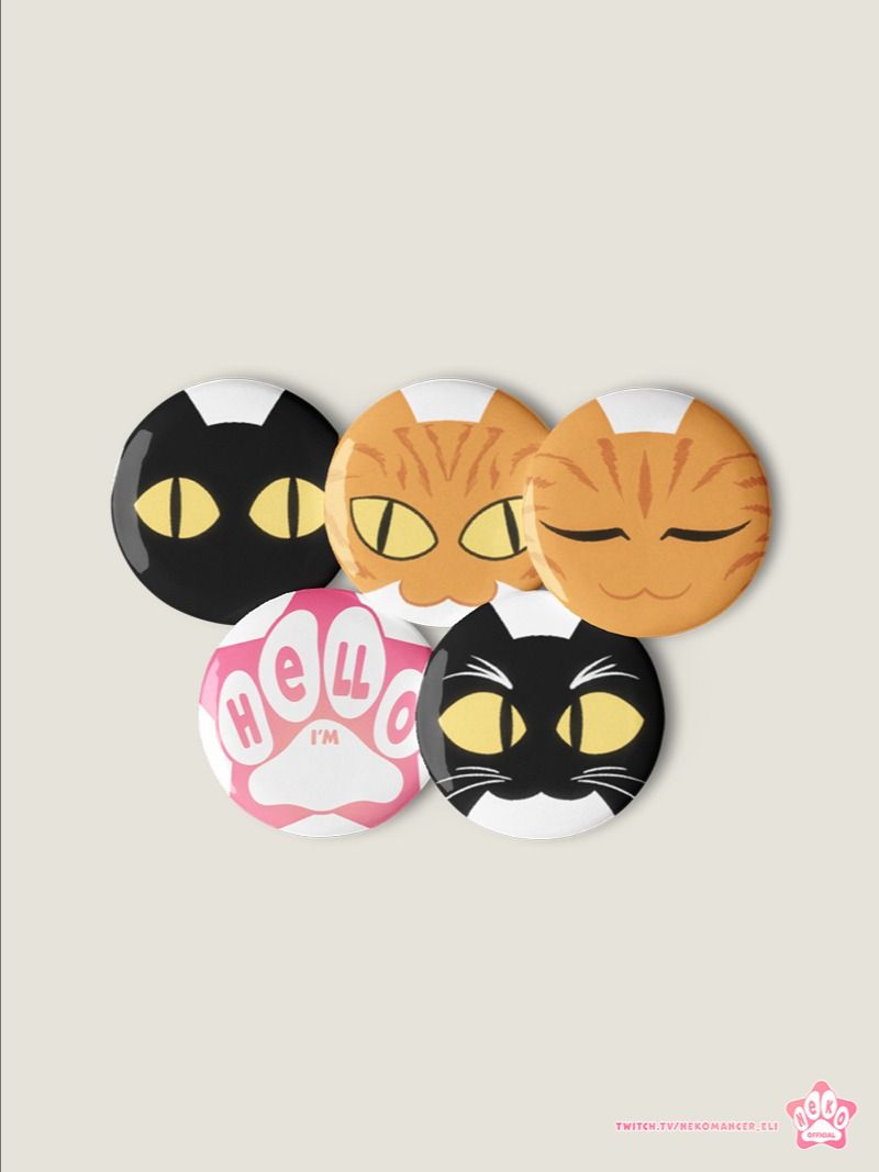 Neko Kitties Pins product image (3)