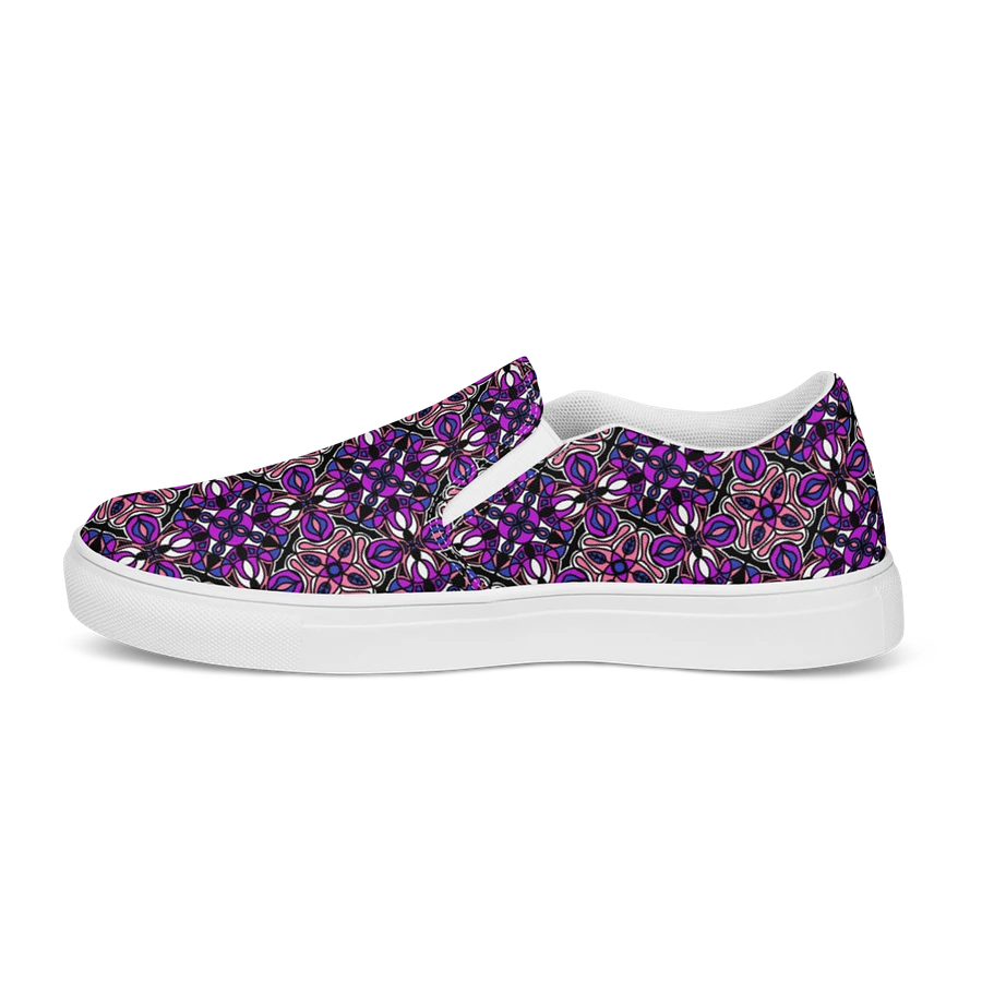 Mens Slip On Canvas - Gender Fluid Abstract product image (10)