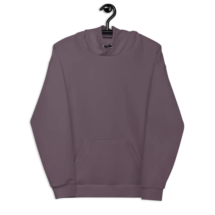 Plain Mauve Soft Summer Unisex Recycled Polyester Heavyweight Premium Hoodie by Treasure Pie product image (8)
