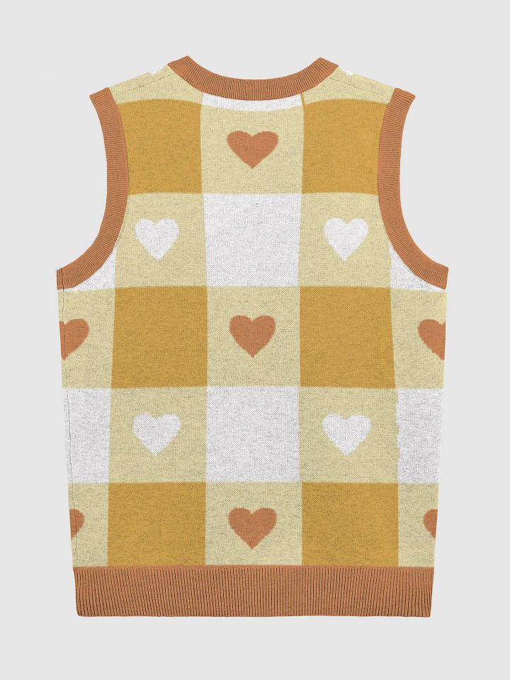 TeddyChan Plaid Vest - Yellow product image (10)