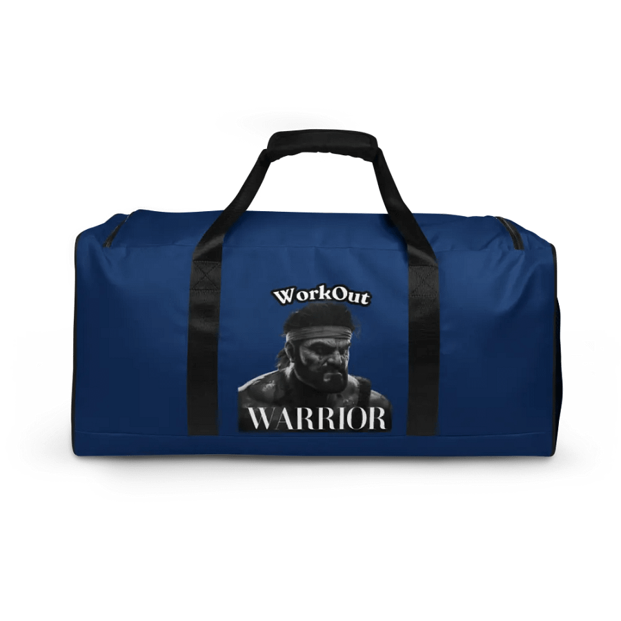 WorkOut Warrior - Large Duffel Bag For Him Or Her For Gym Or Travel product image (2)