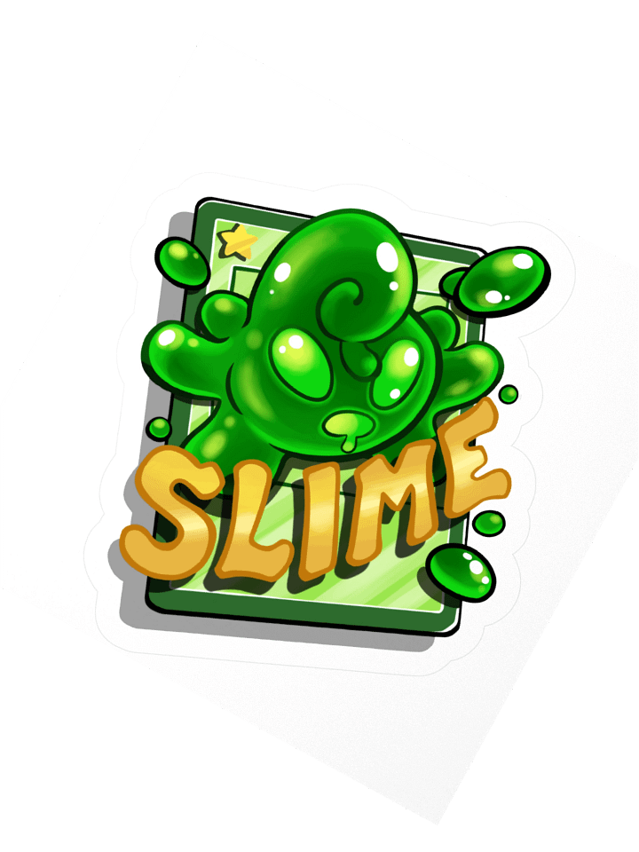 Monster Card Sticker : Slime product image (2)