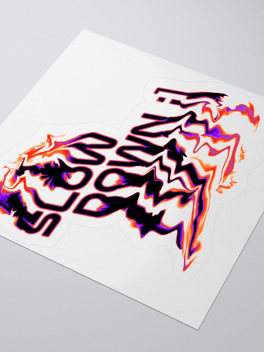 'Slow Down' Distorted Stickers product image (8)