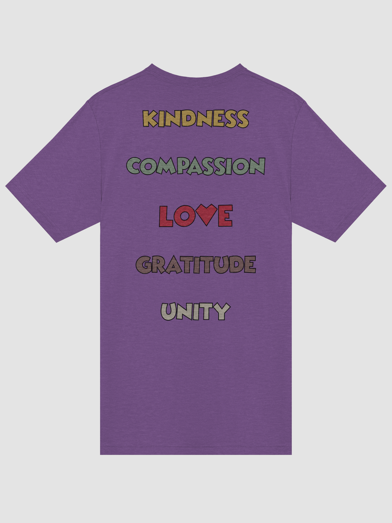 Five Values Tee - God’s Gang Signature T-Shirt (performance material - male) product image (6)