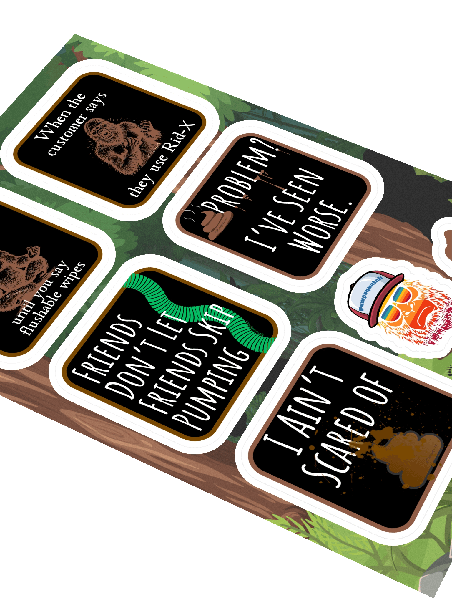Pumpsquatch Sticker Sheet product image (2)