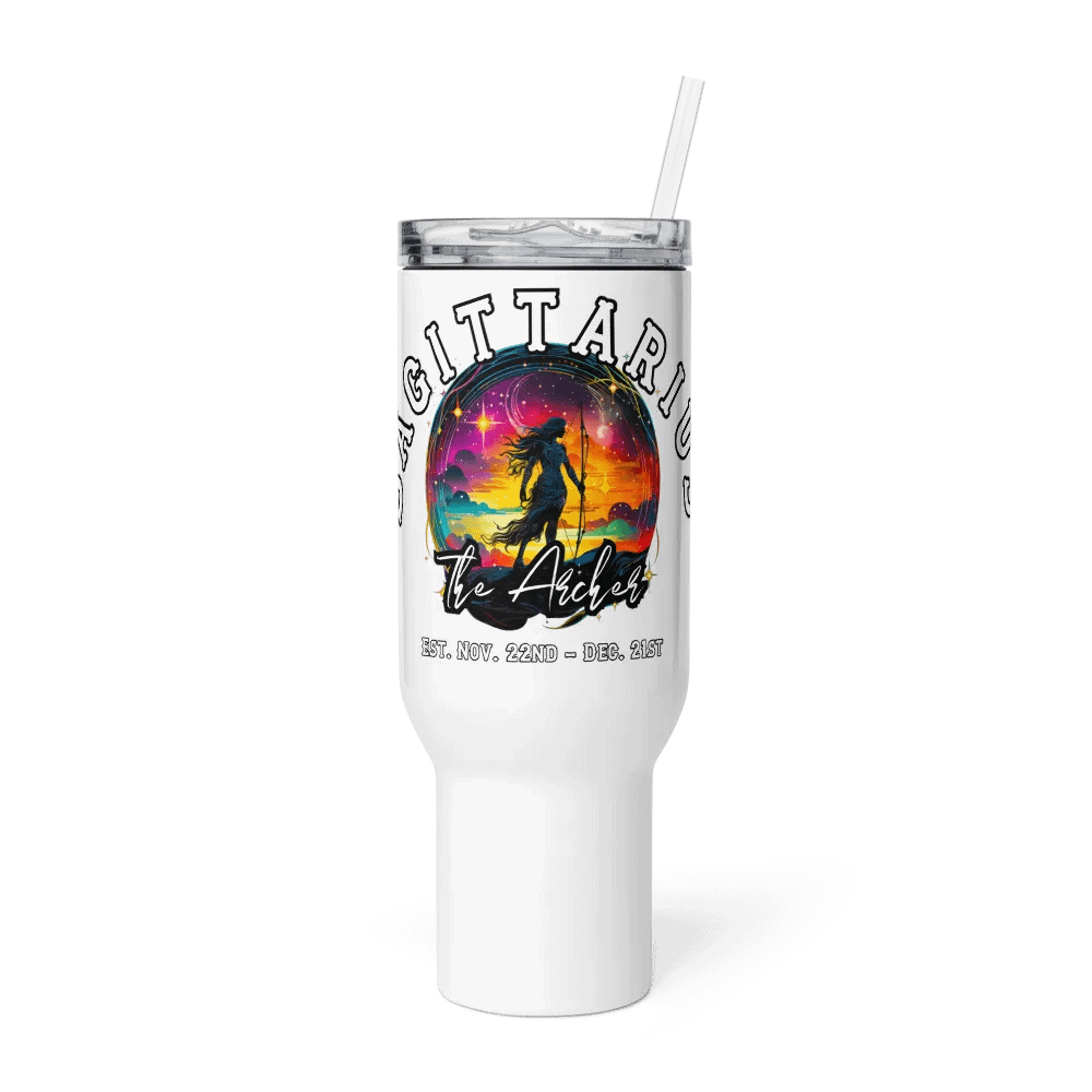 Sagittarius - Zodiac Travel Mug w/ Handle product image (2)