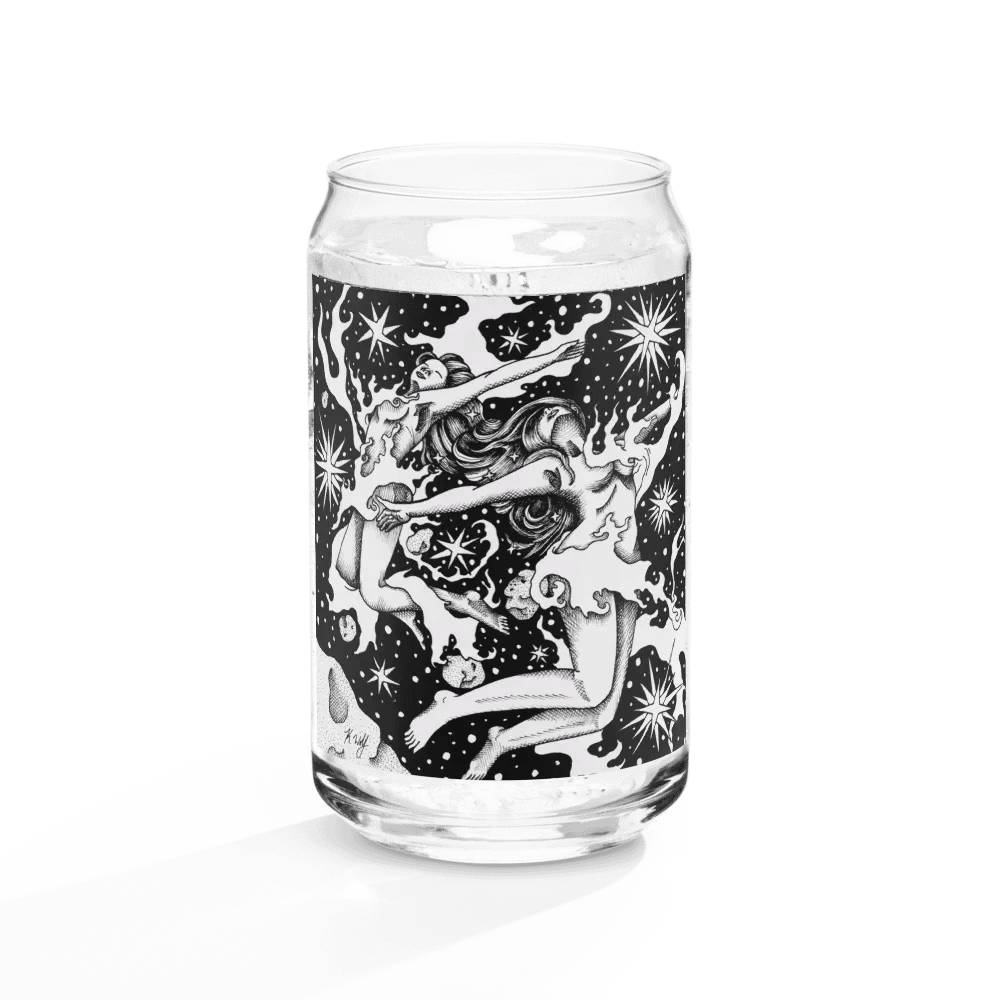 Gemini Zodiac Can-Shaped Glass product image (10)