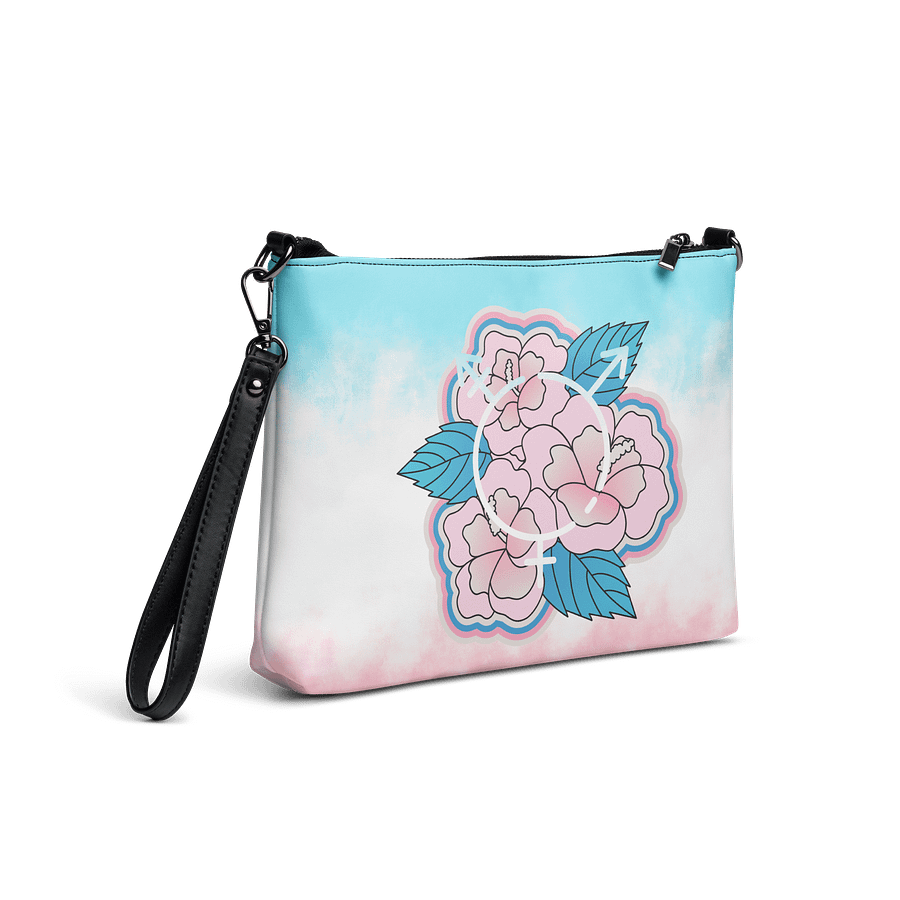 LGBTQIAP2S+ 2025, Trans Flower with Symbol, Crossbody Bag product image (5)