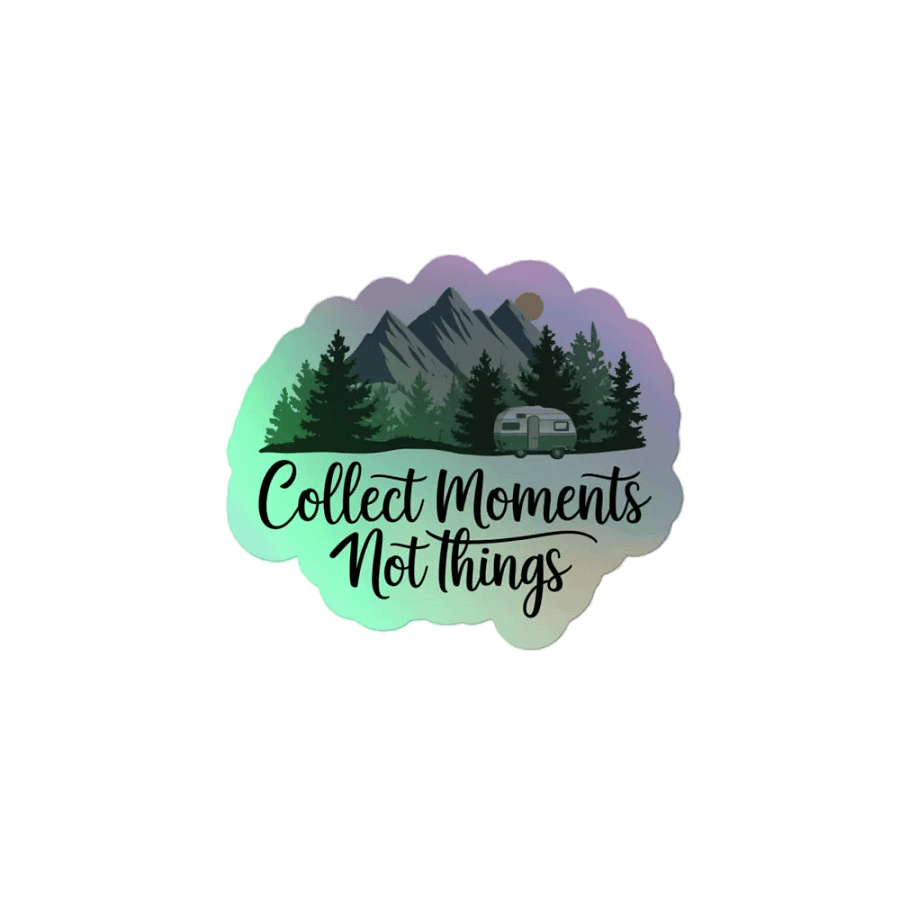 Collect Moments Holographic Sticker product image (1)