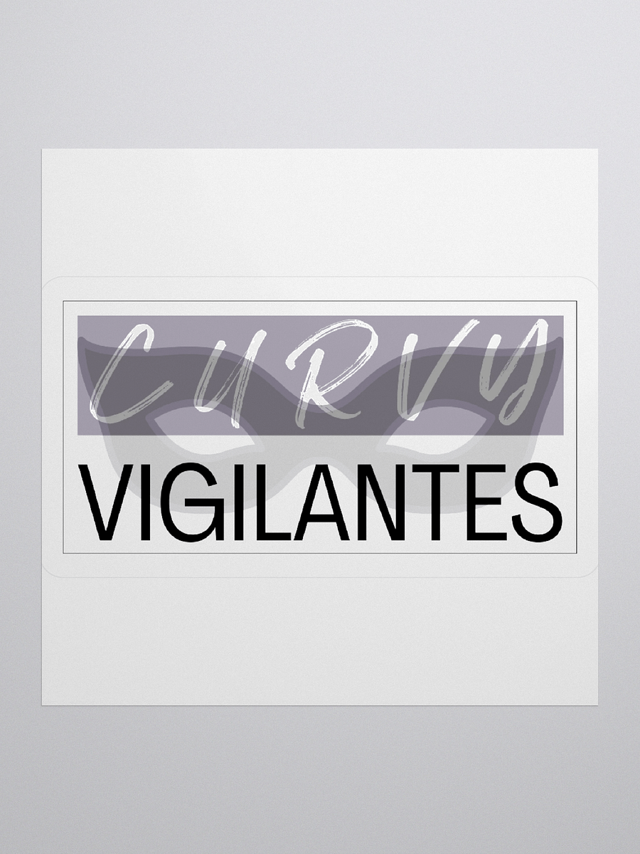 Curvy Vigilantes Sticker product image (3)