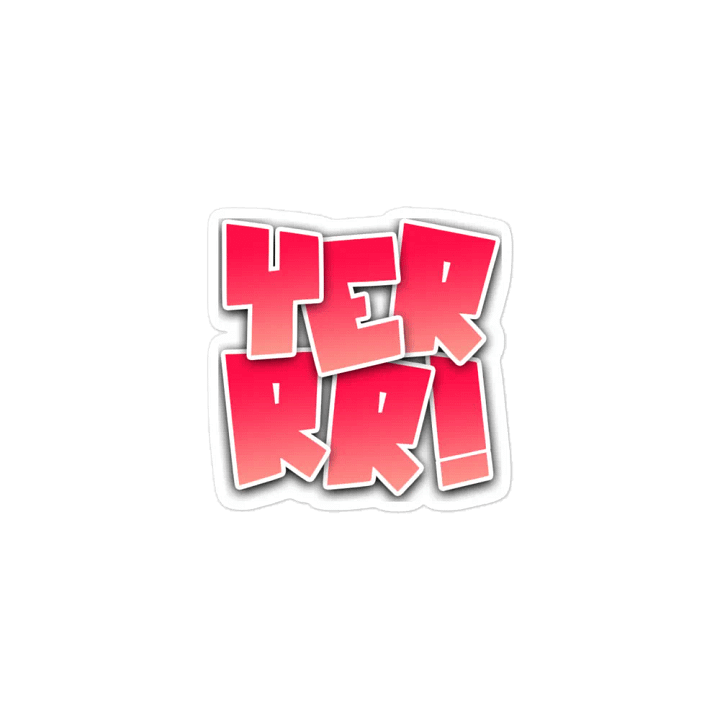 Yerrrrr Vinyl Magnet product image (1)