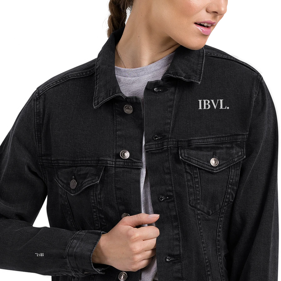 Premium Embroidered IBVL Signature Unisex Denim Jacket product image (8)