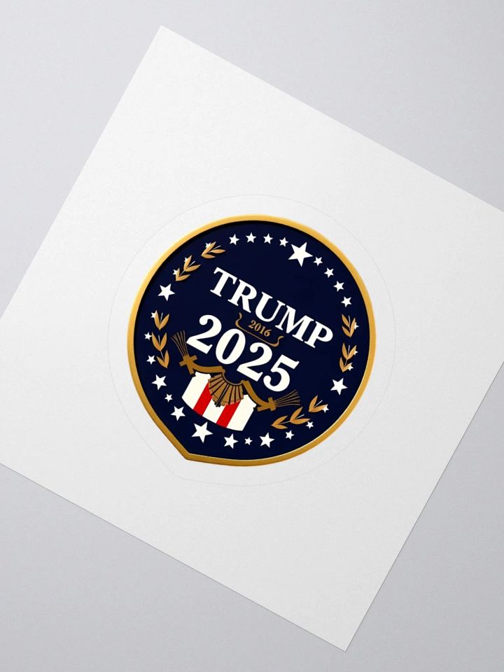 TRUMP 2025 Kiss Cut Stickers product image (8)