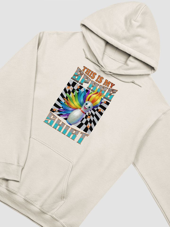 This Is My Spare Shirt Bowling Rainbow Pin Hoodie product image (29)