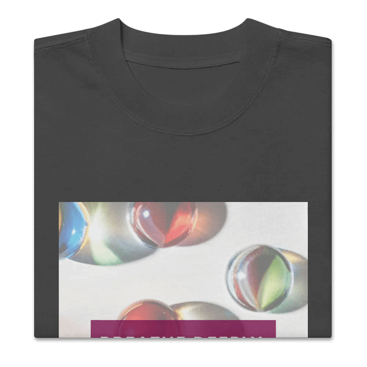 Breathe Deeply Faded Marbles T-Shirt product image (2)