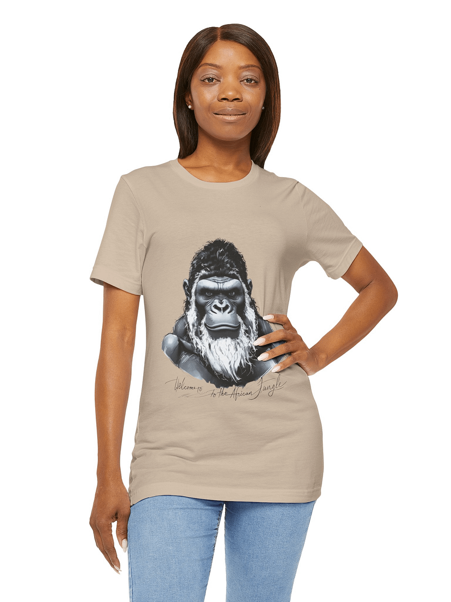 African Gorilla Inspired T-Shirt - Bella Canvas product image (9)