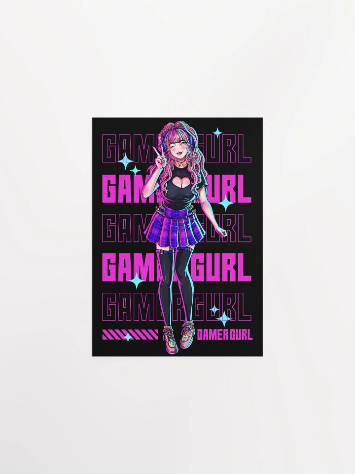 ANIME GAMER GURL POSTER! product image (1)