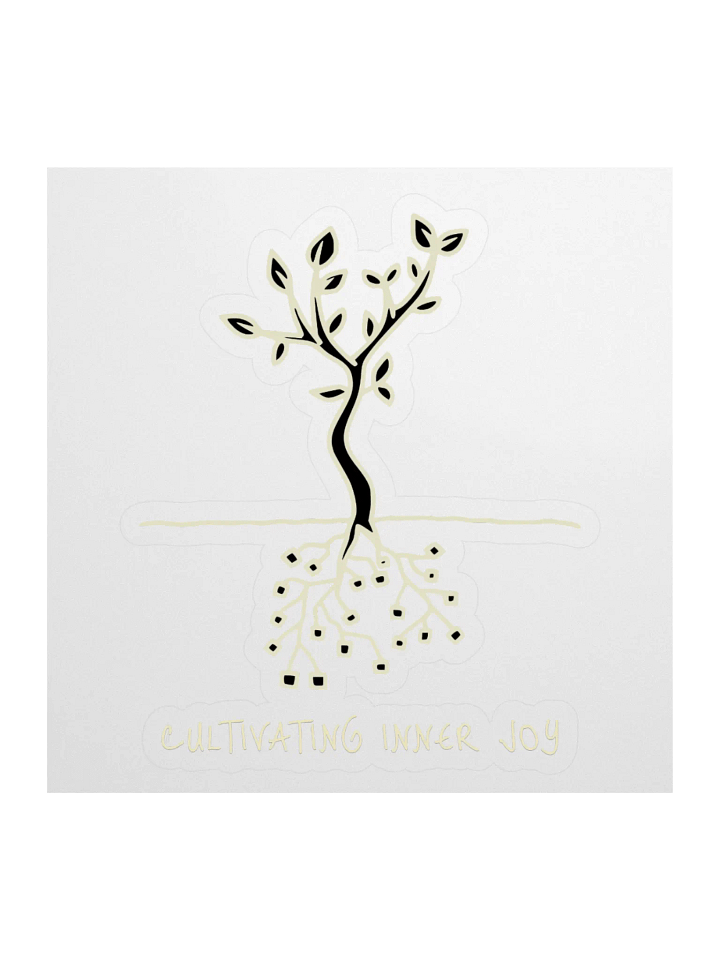 Cultivating Inner Joy Tree Sticker product image (1)