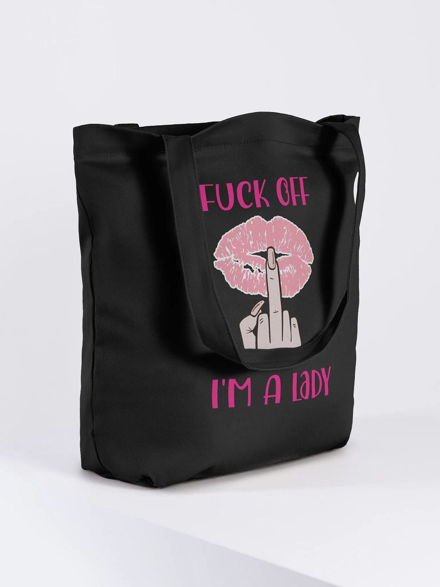 Fuck Off I'm A Lady (Lighter Skin Tone Variation) Tote product image (4)