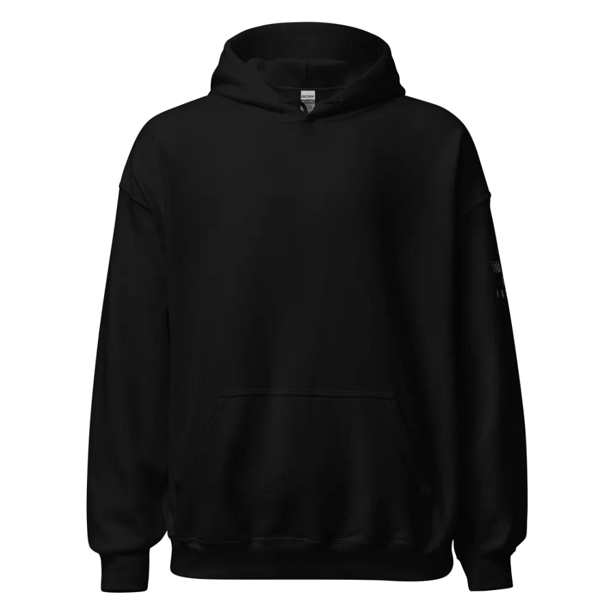 Carbon Onyx American Flag Hoodie product image (4)
