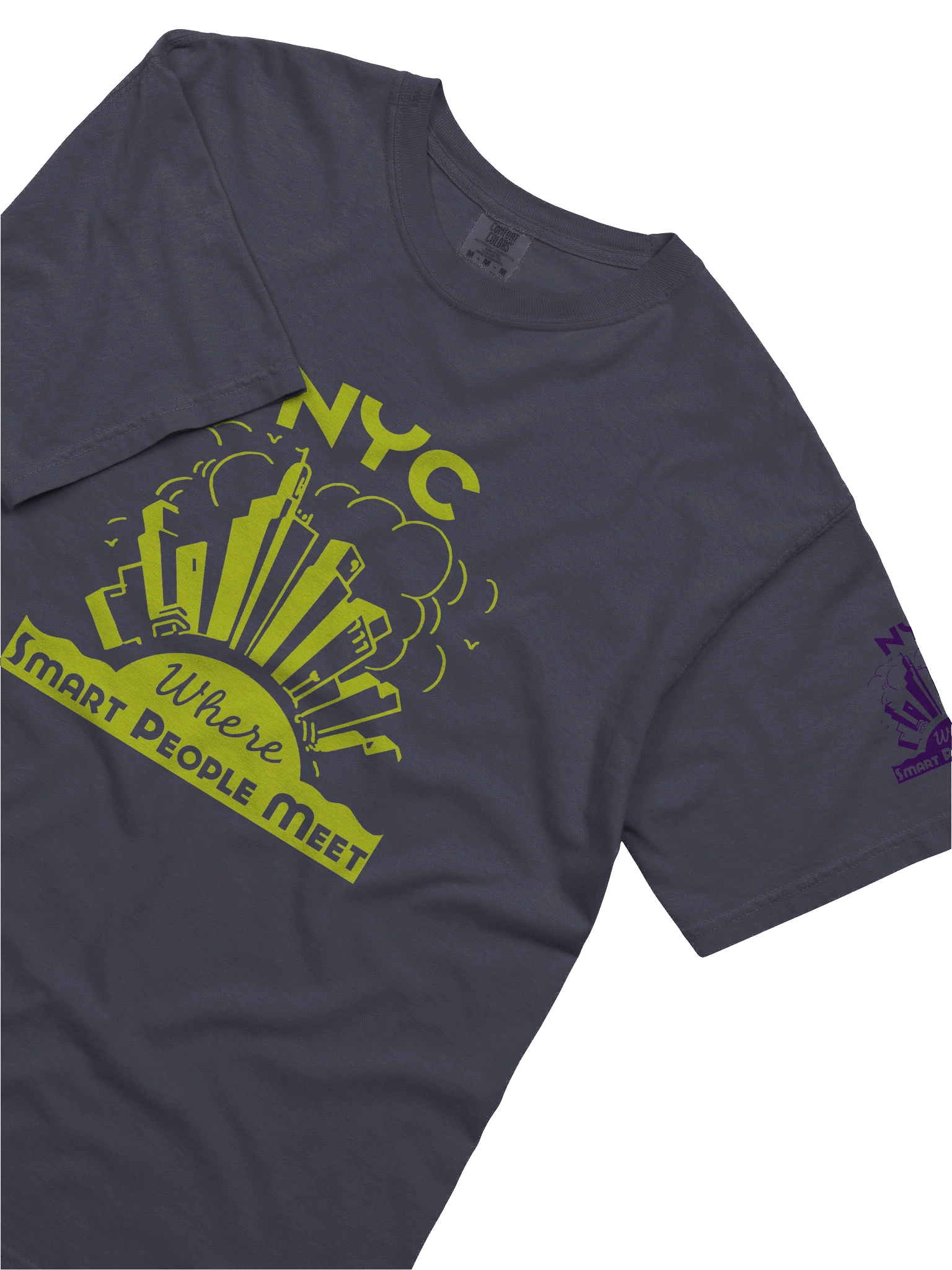 'NYC Smart' T-Shirt — Dark product image (4)