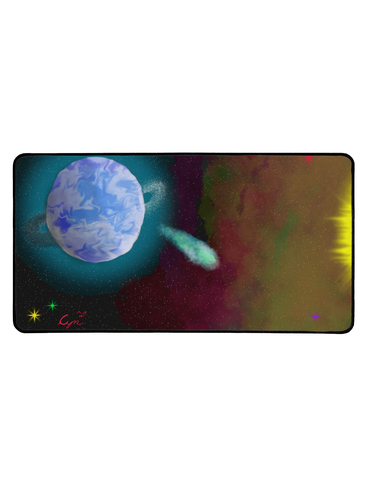 Celestial - AQUARIUS-9 - Desk Mat product image (1)