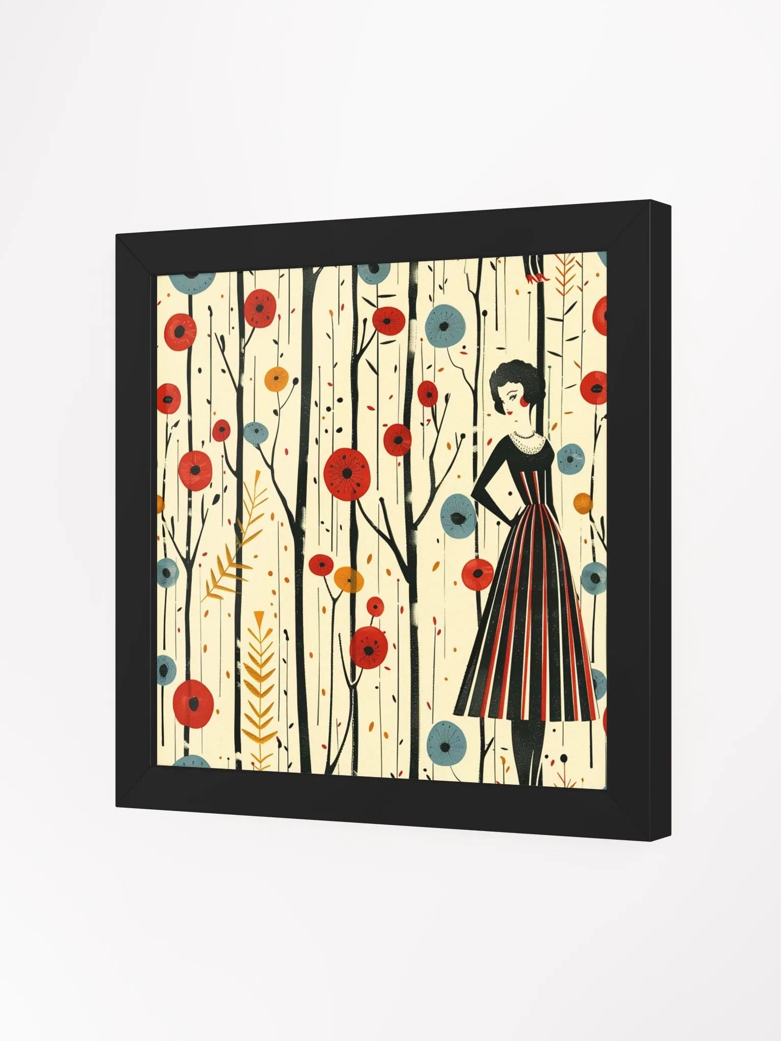 Vintage Retro Fashion Model Wall Art product image (15)