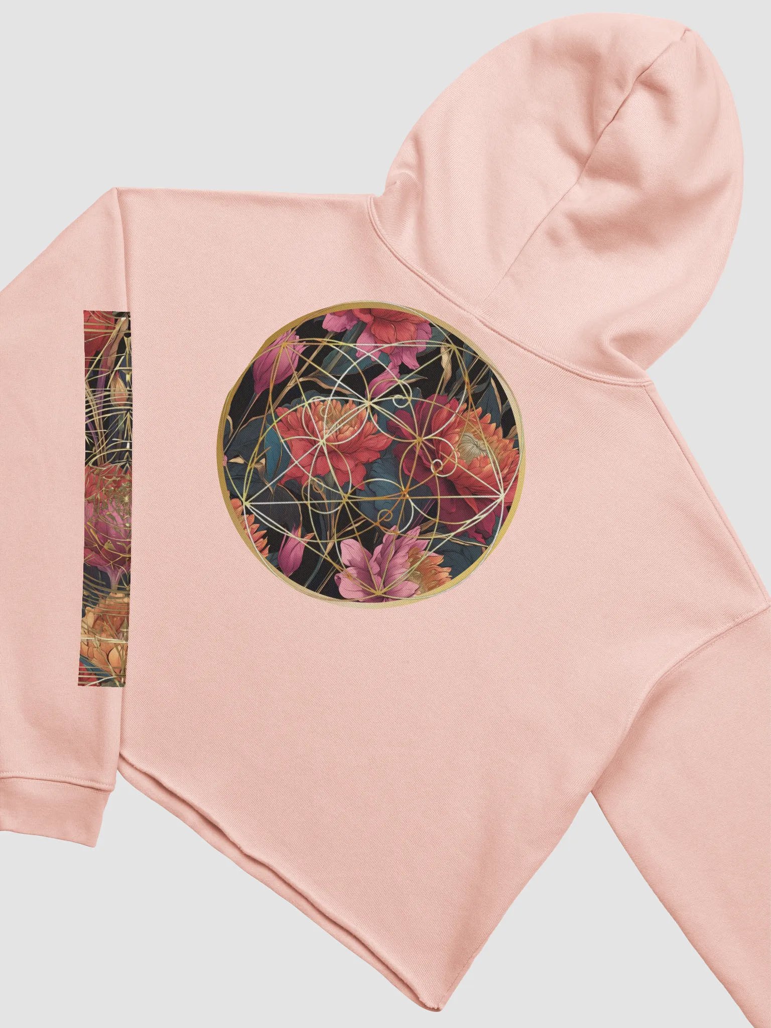 Radiant Blossom Crop Hoodie (DTG) product image (22)