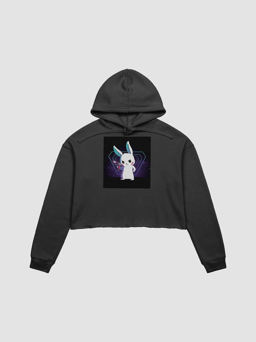 Cosmic Bunny Blaster Crop Hoodie product image (4)