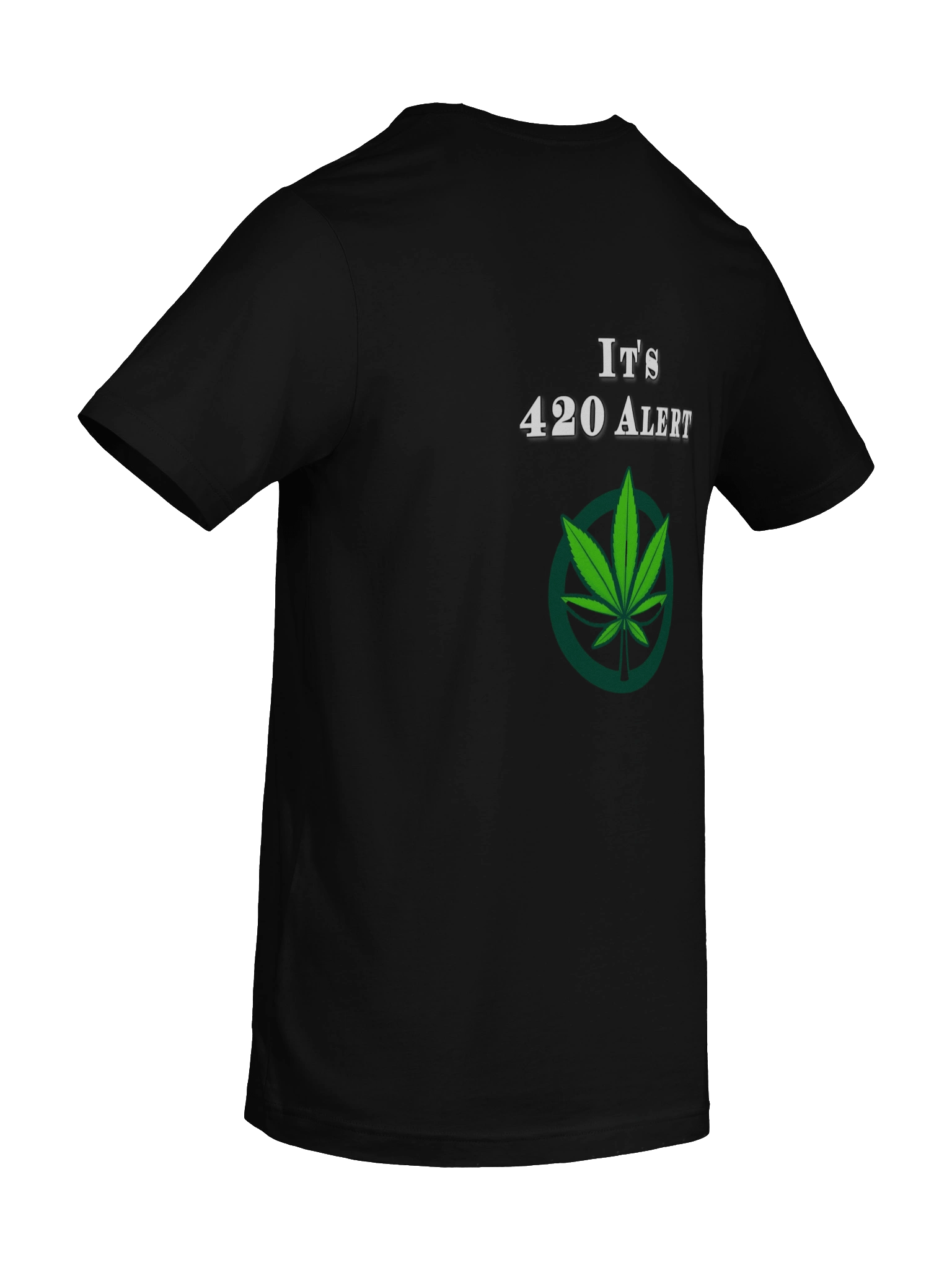 420 Alert Cannabis Leaf T-Shirt product image (64)