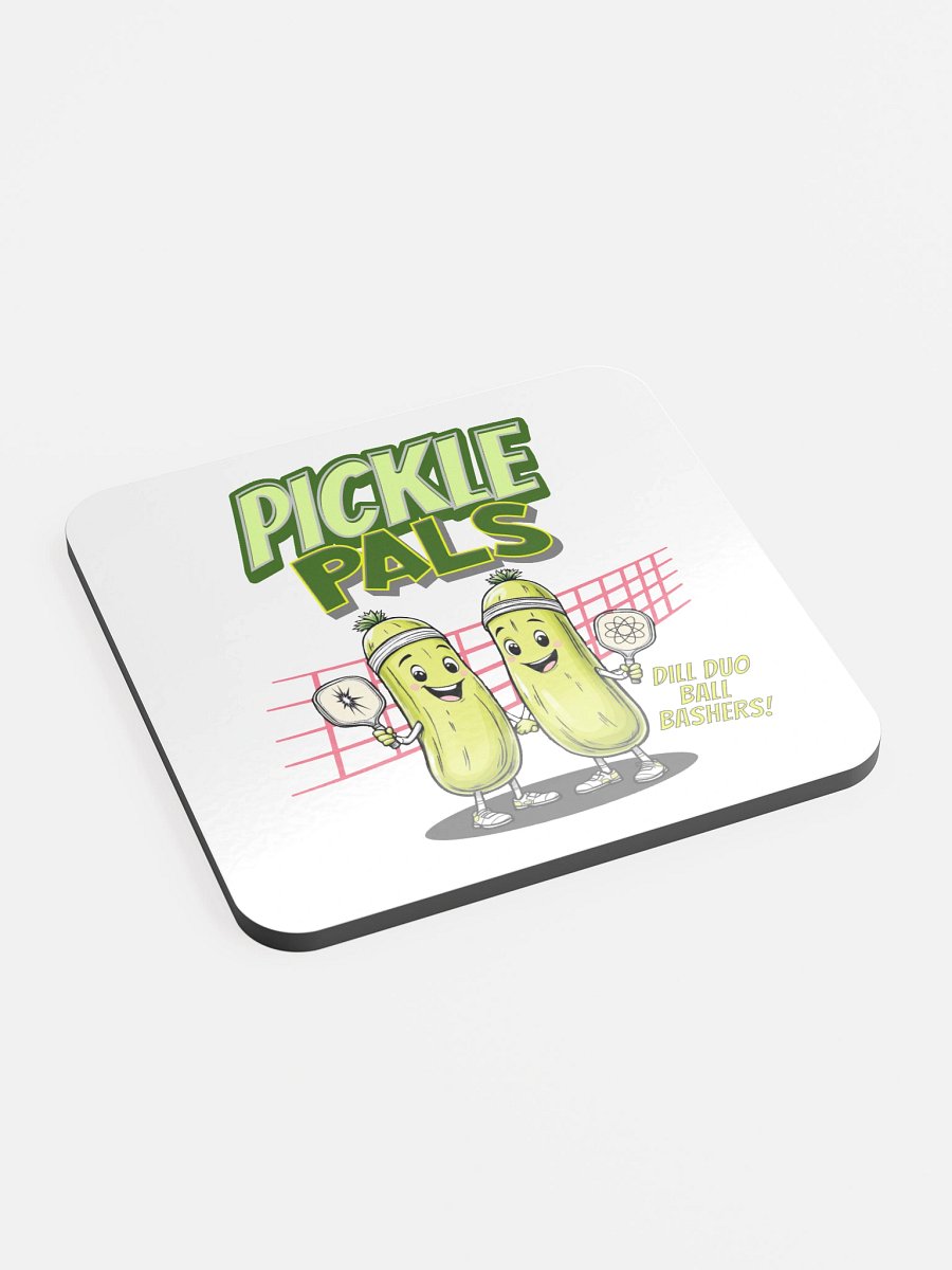 Pickleball Pals Dill Duo Ball Bashers Coasters product image (3)