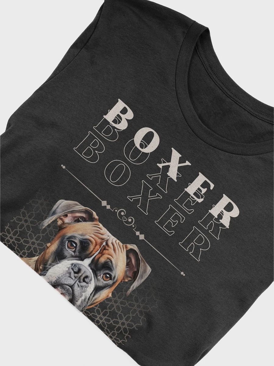 Dark Color Boxer Dog Regular Fit T-shirt product image (6)