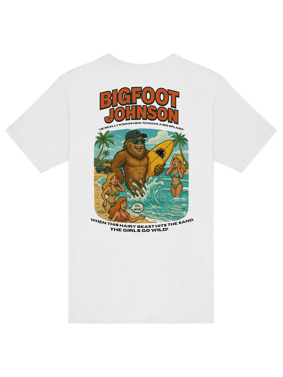 Bigfoot Johnson Big Splash Tee (White) product image (6)