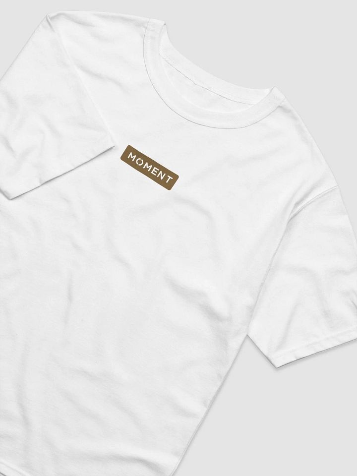 Moment Logo White Tee product image (2)