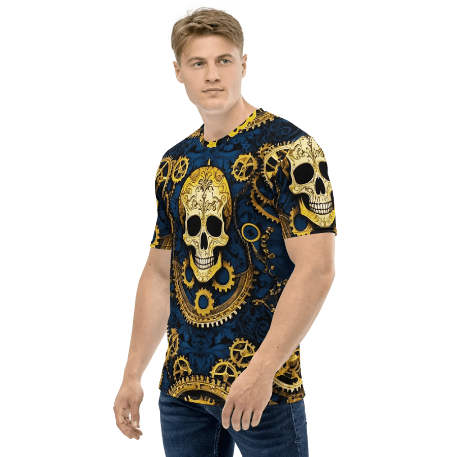 Steampunk Skull T Shirt product image (4)