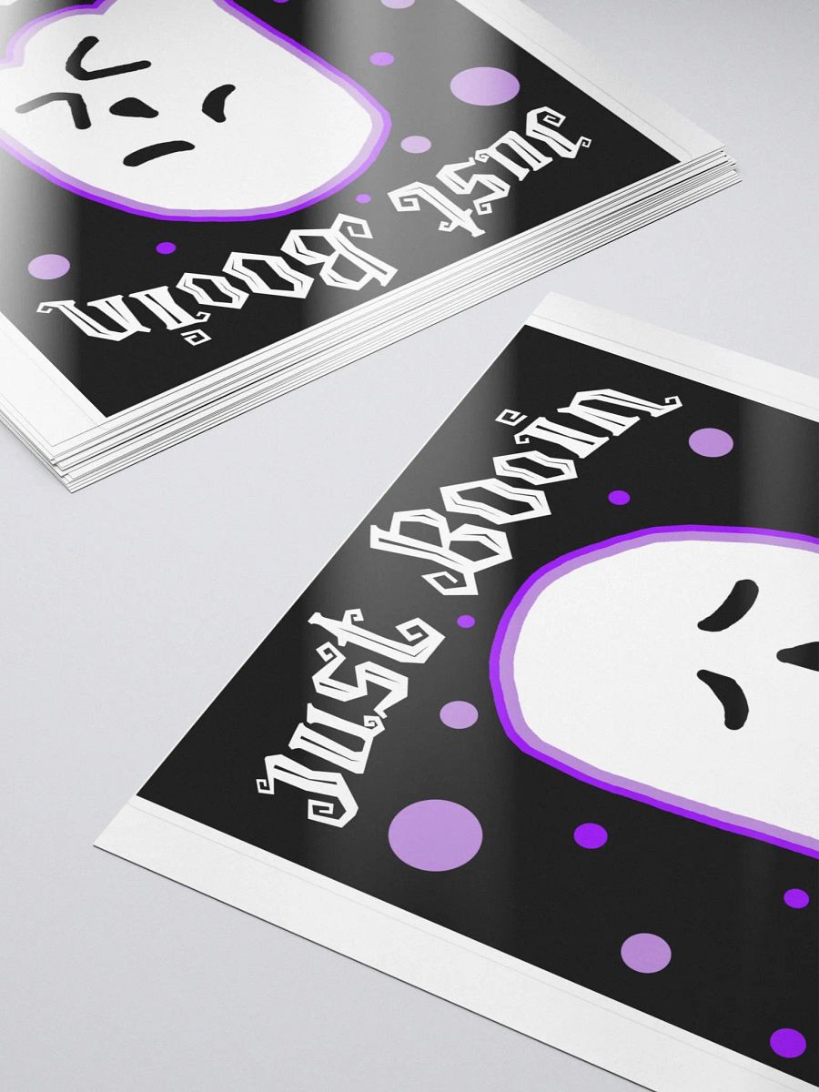 Just Booin My Best Sticker product image (5)
