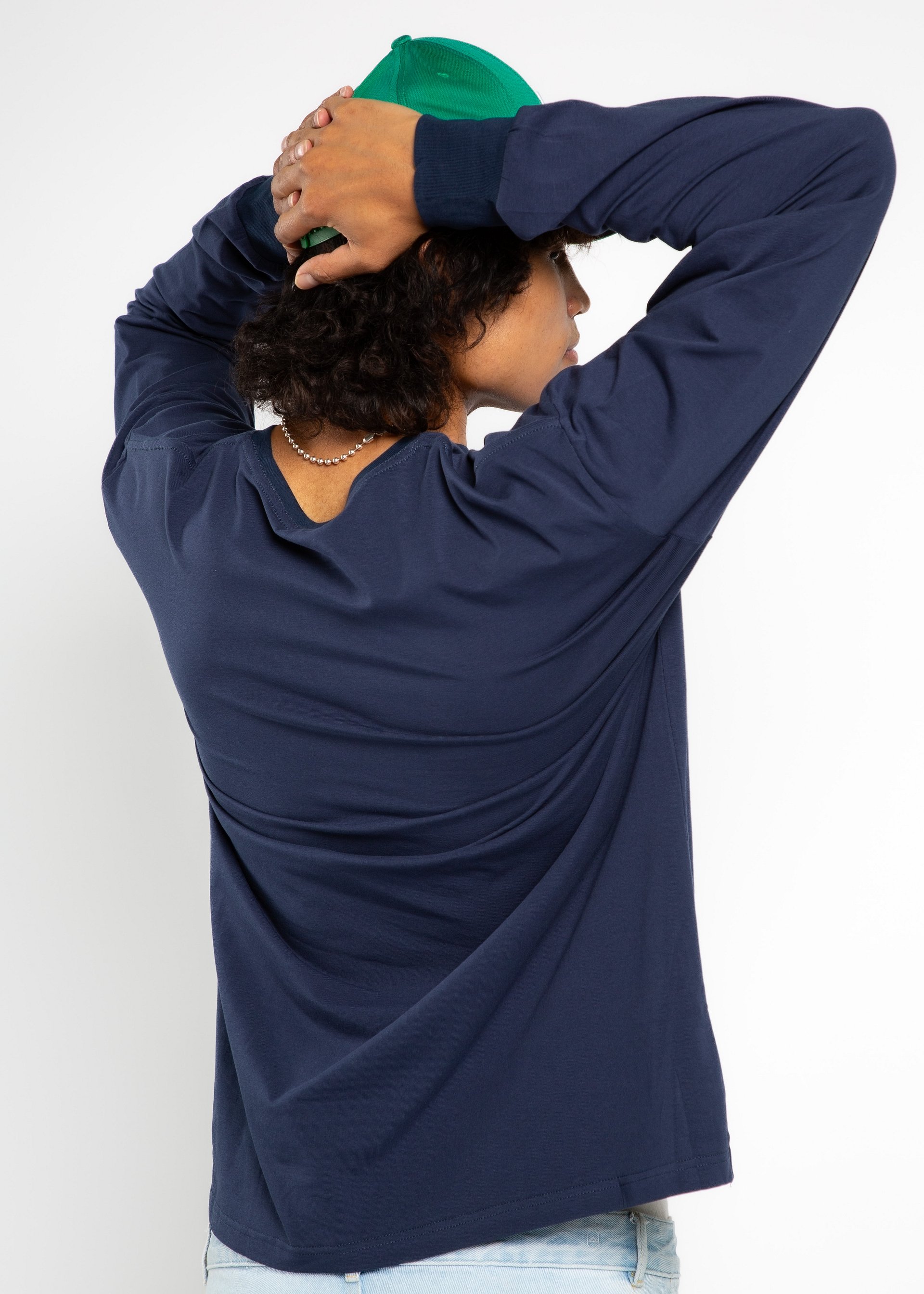 Long-Sleeve Tee 2-Pack - Navy/Bone product image (4)