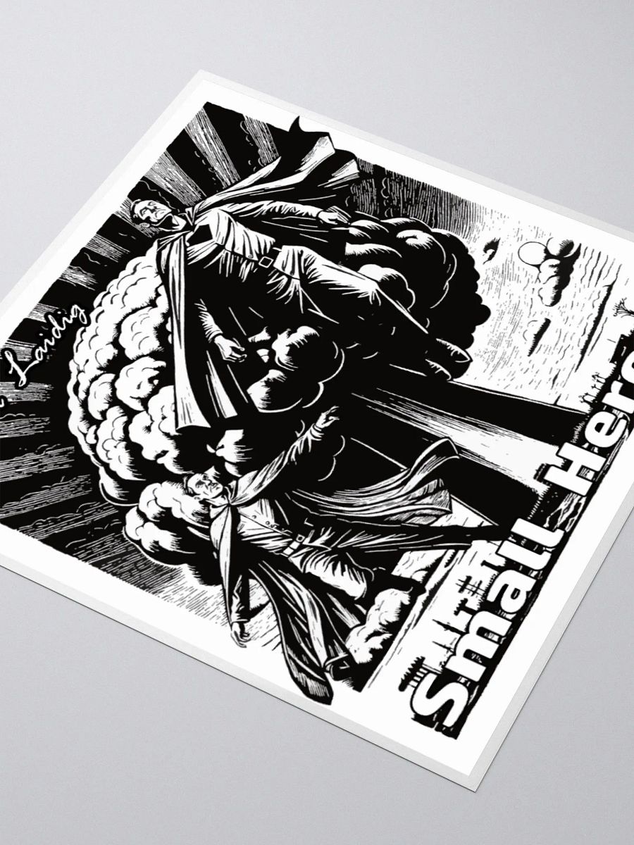 Small Heroes Cover Art vinyl sticker product image (3)