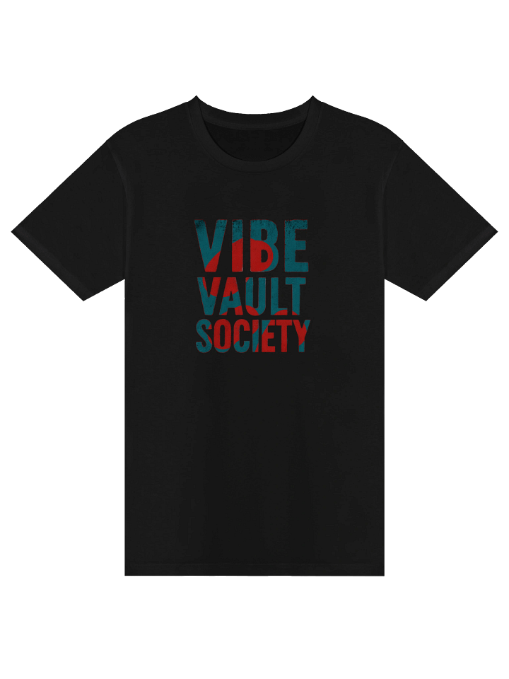 VVS! Vibe Vault Society Cartoon Font Unisex T-Shirt product image (1)