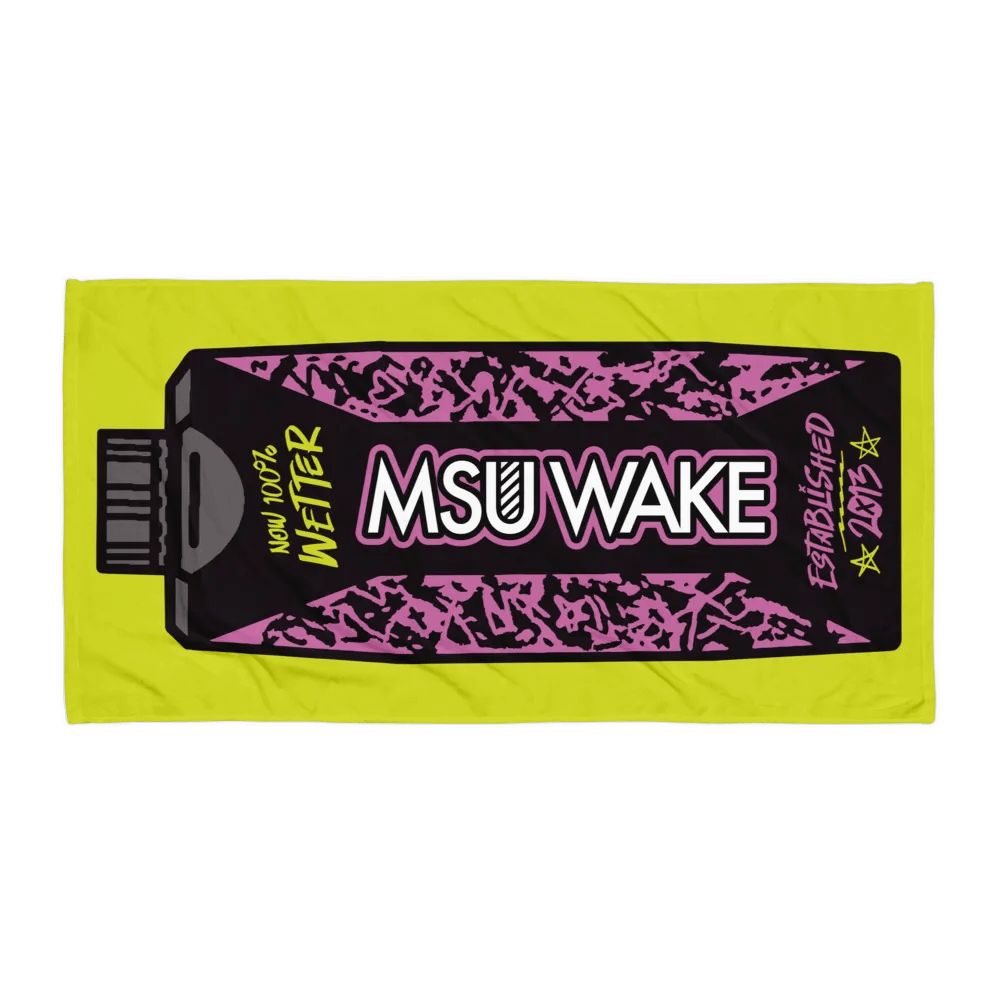 MSU Wake Drinkbox Towel product image (1)